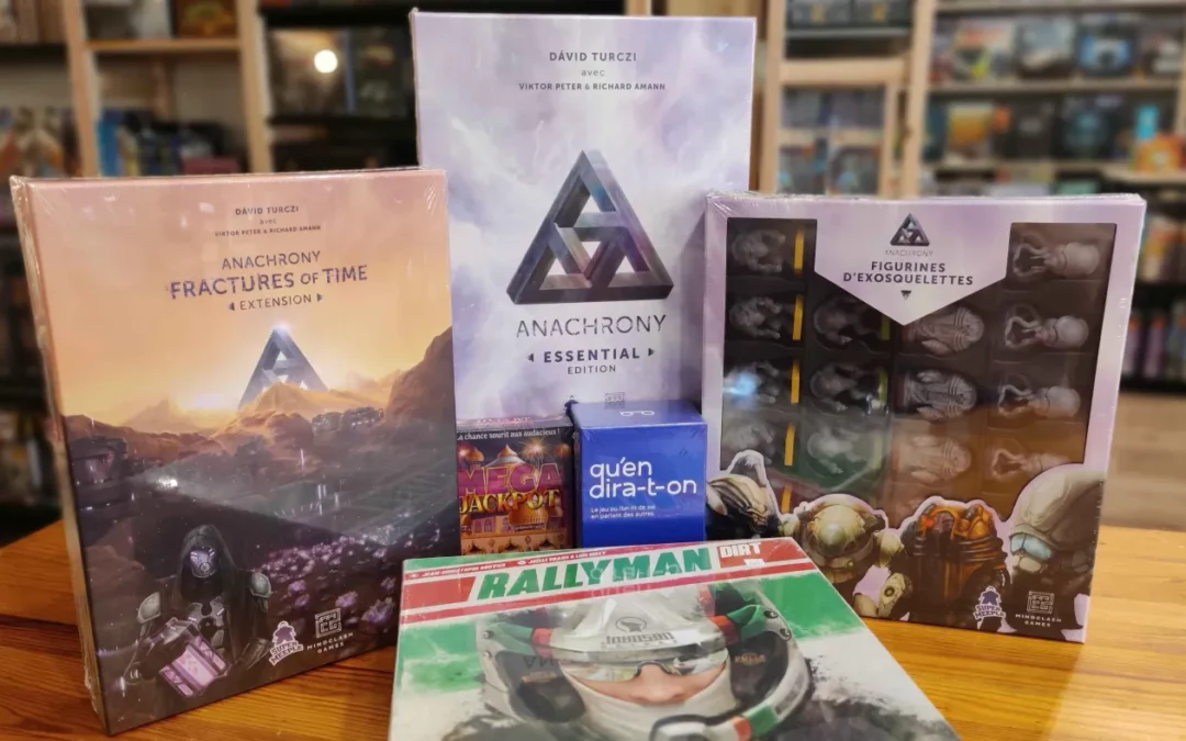 Anachrony arrive (enfin) en boutique