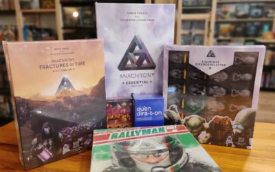 Anachrony arrive (enfin) en boutique