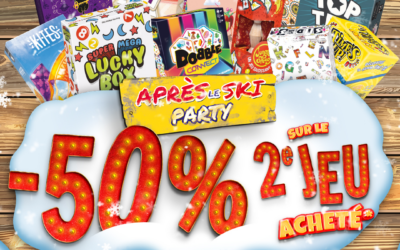 Promo 50% sur le 2ème jeu acheté !