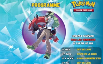 Pokémon – Programme deuxième trimestre 2025